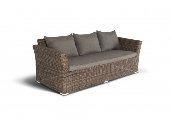 "Капучино Дабл" лаунж-зона из искусственного ротанга, цвет коричневый в Ростове-на-Дону