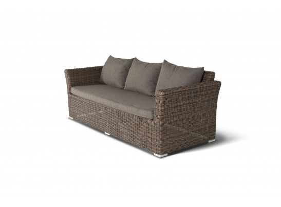 "Капучино Дабл" лаунж-зона из искусственного ротанга, цвет коричневый в Ростове-на-Дону