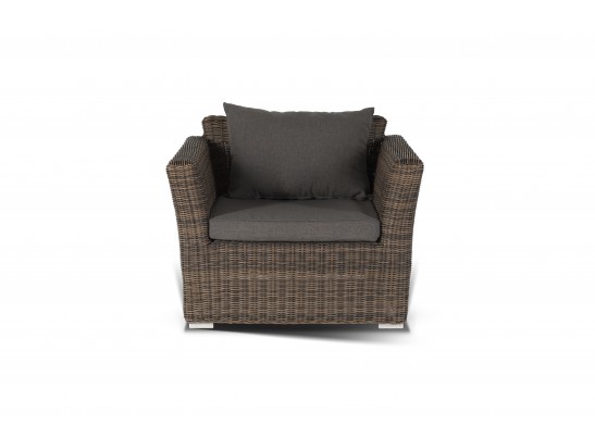 "Капучино Дабл" лаунж-зона из искусственного ротанга, цвет коричневый в Ростове-на-Дону