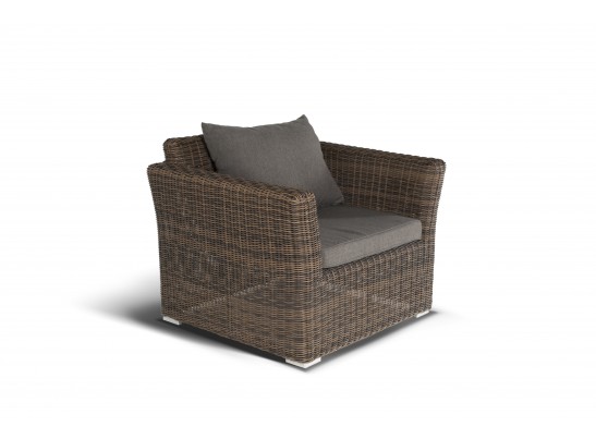 "Капучино Дабл" лаунж-зона из искусственного ротанга, цвет коричневый в Ростове-на-Дону