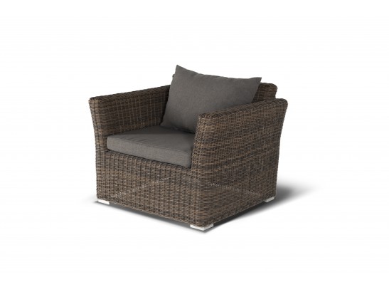 "Капучино Дабл" лаунж-зона из искусственного ротанга, цвет коричневый в Ростове-на-Дону