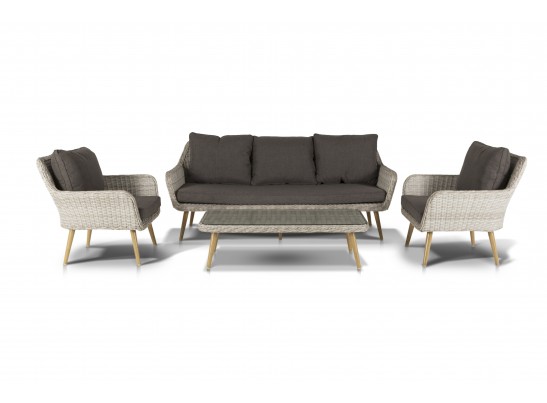 "Прованс" лаунж-зона плетеная из искусственного ротанга, цвет бежевый в Ростове-на-Дону