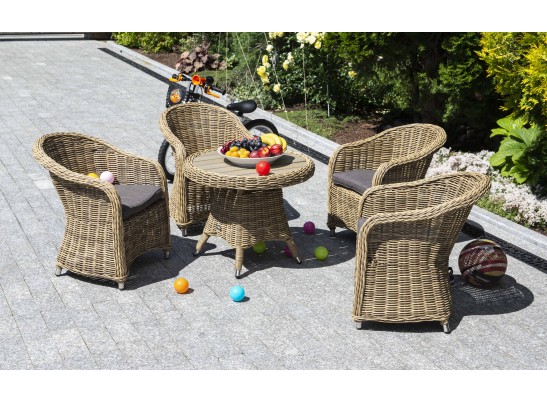 "Равенна" кофейный стол из искусственного ротанга, цвет соломенный в Ростове-на-Дону