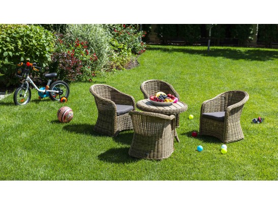 "Равенна" кресло детское плетеное, цвет соломенный в Ростове-на-Дону