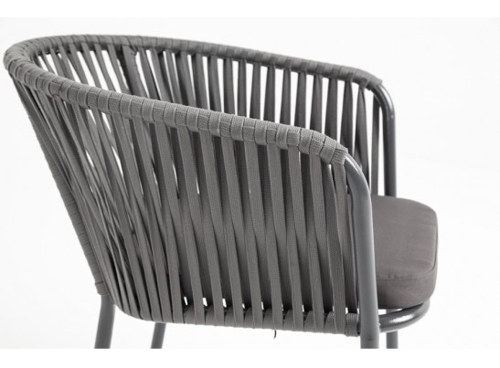 "Лунго" журнальный столик плетеный, цвет графит в Ростове-на-Дону