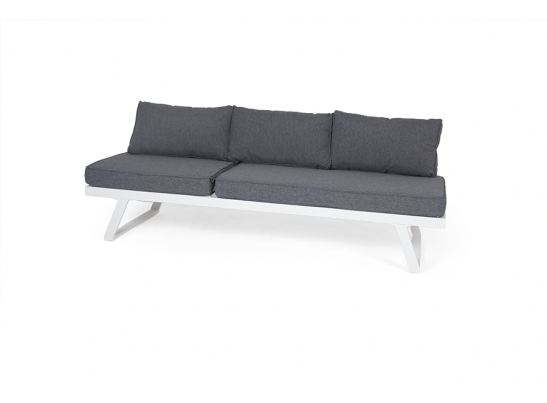 "Альпы" комплект-трансформер садовой мебели из алюминия (угловой диван, столик) с подушками в Ростове-на-Дону