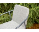 "Марокко" стул из текстилена nanotex, алюминиевый каркас, цвет серый в Ростове-на-Дону