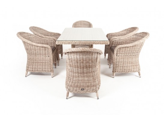 "Эспрессо" обеденная группа плетеная, цвет бежевый в Ростове-на-Дону