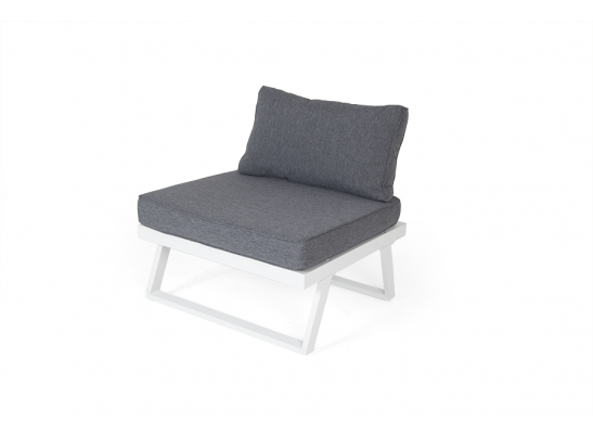 "Альпы" комплект-трансформер садовой мебели из алюминия (угловой диван, столик) с подушками в Ростове-на-Дону