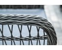 "Цесена" обеденная группа плетеная из искусственного ротанга, цвет графит в Ростове-на-Дону