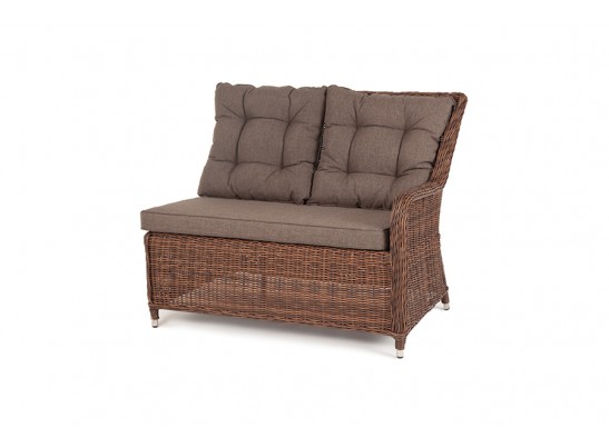 "Бергамо" модульный диван из ротанга, цвет коричневый в Ростове-на-Дону