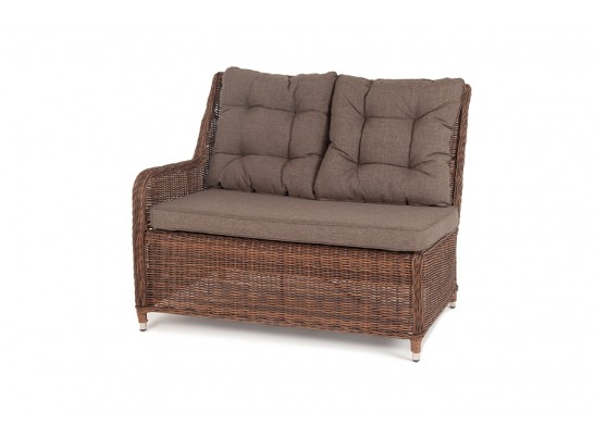 "Бергамо" модульный диван из ротанга, цвет коричневый в Ростове-на-Дону