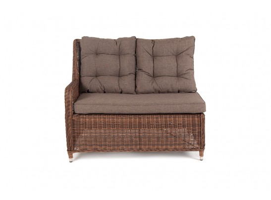 "Бергамо" модульный диван из ротанга, цвет коричневый в Ростове-на-Дону