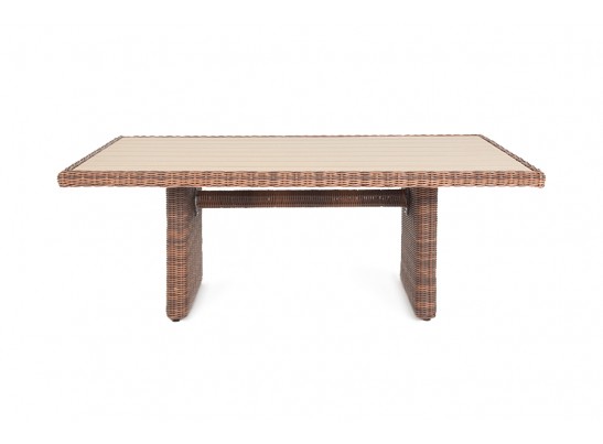"Бергамо" плетеный обеденный стол, цвет коричневый в Ростове-на-Дону "Бергамо" плетеный обеденный стол, цвет коричневый в Ростове-на-Дону