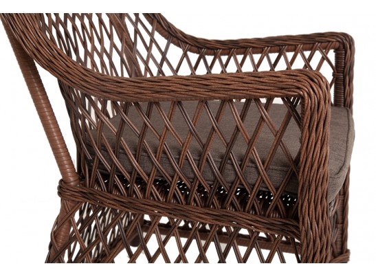 "Латте" плетеное кресло из искусственного ротанга, цвет коричневый в Ростове-на-Дону