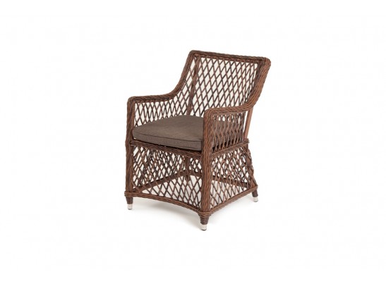 "Латте" плетеное кресло из искусственного ротанга, цвет коричневый в Ростове-на-Дону