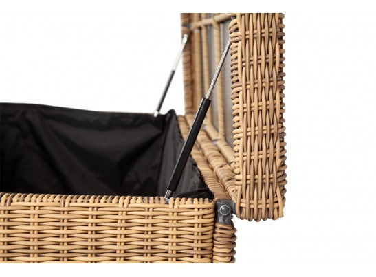 "Порту" сундук водонепроницаемый из искусственного ротанга, цвет соломенный в Ростове-на-Дону