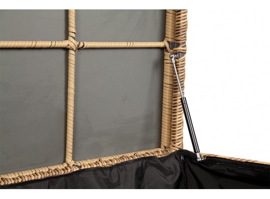 "Порту" сундук водонепроницаемый из искусственного ротанга, цвет соломенный в Ростове-на-Дону