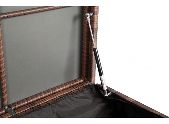 "Порту" сундук водонепроницаемый из искусственного ротанга, цвет коричневый в Ростове-на-Дону