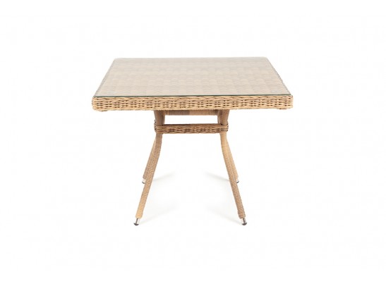 "Айриш" стол плетеный из искусственного ротанга, цвет соломенный в Ростове-на-Дону