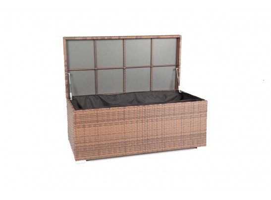 "Порту" сундук водонепроницаемый из искусственного ротанга, цвет коричневый в Ростове-на-Дону