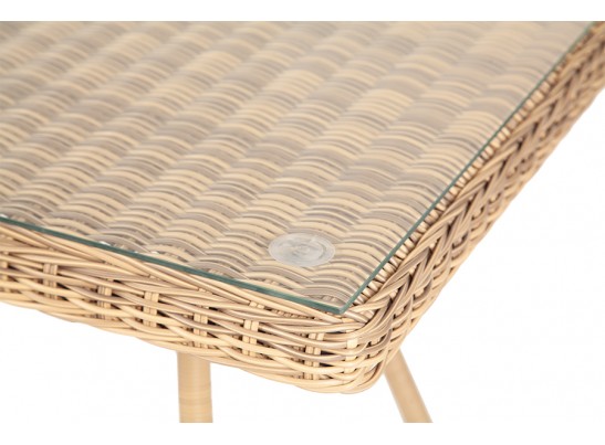 "Айриш" стол плетеный из искусственного ротанга, цвет соломенный в Ростове-на-Дону