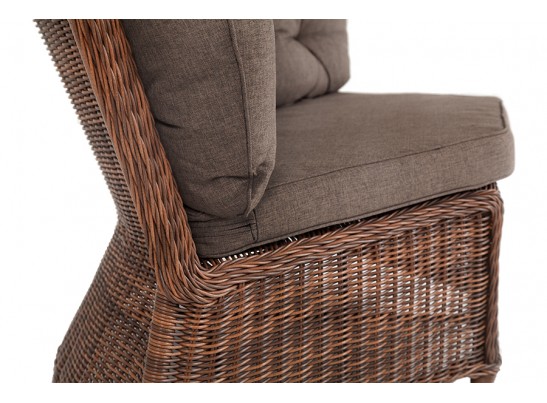 "Бергамо" модульный диван из ротанга, цвет коричневый в Ростове-на-Дону