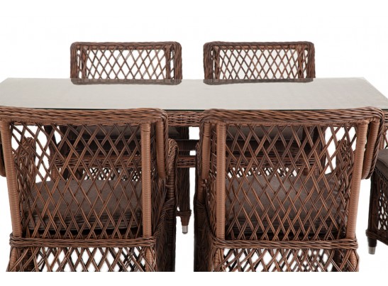 "Латте" обеденная группа плетеная, цвет коричневый в Ростове-на-Дону