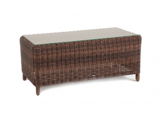 "Кон Панна" столик журнальный из искусственного ротанга, цвет коричневый в Ростове-на-Дону