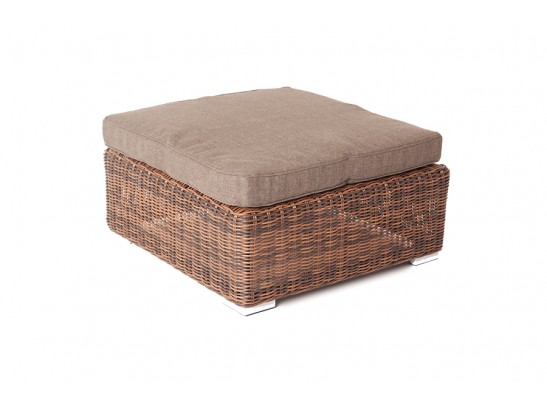 "Лунго" трансформирующийся диван из искусственного ротанга, цвет коричневый в Ростове-на-Дону