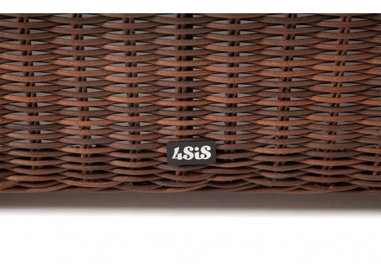 "Лунго" журнальный столик плетеный, цвет коричневый в Ростове-на-Дону