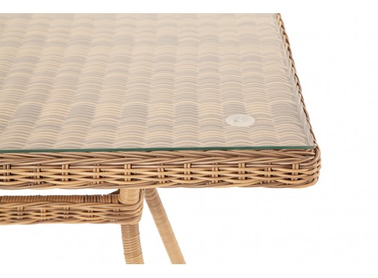 "Латте" плетеный стол из искусственного ротанга 160х90см, цвет соломенный в Ростове-на-Дону