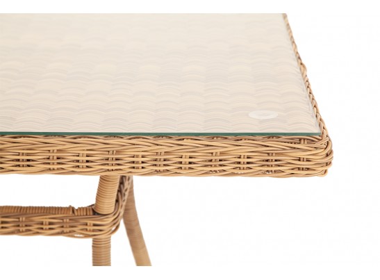 "Латте" плетеный стол из искусственного ротанга 200х90см, цвет соломенный в Ростове-на-Дону
