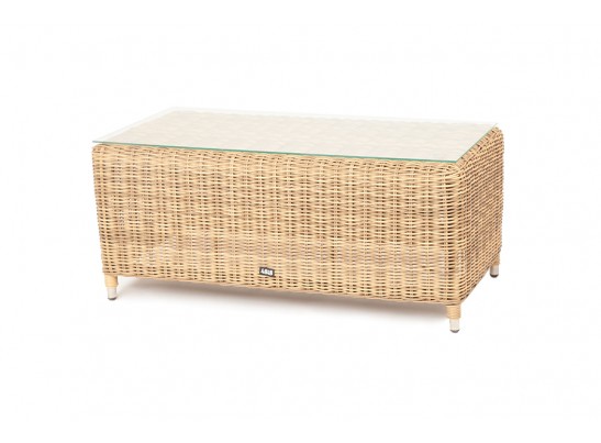 "Кон Панна" столик журнальный из искусственного ротанга, цвет соломенный в Ростове-на-Дону