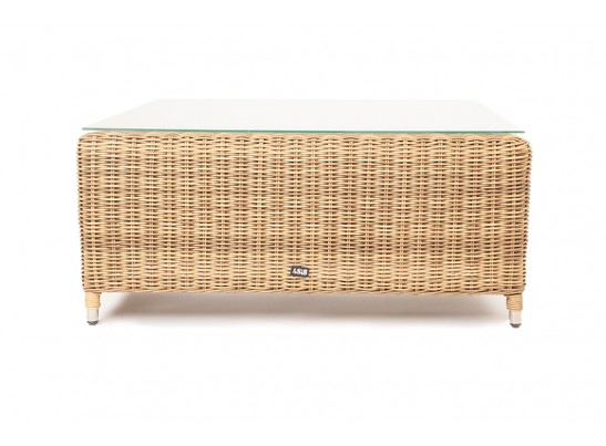 "Кон Панна" столик журнальный из искусственного ротанга, цвет соломенный в Ростове-на-Дону