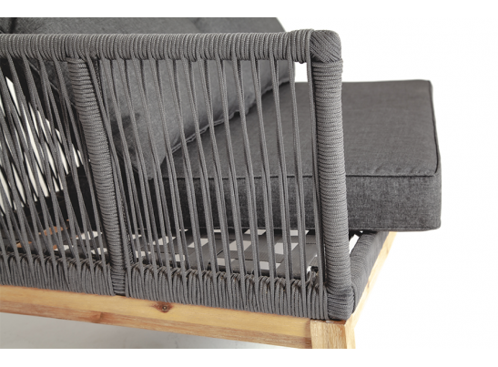 "Барселона" модуль диванный плетеный из роупа боковой правый в Ростове-на-Дону