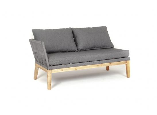 "Барселона" модуль диванный плетеный из роупа боковой правый в Ростове-на-Дону