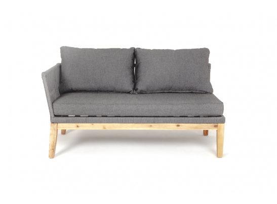 "Барселона" модуль диванный плетеный из роупа боковой правый в Ростове-на-Дону