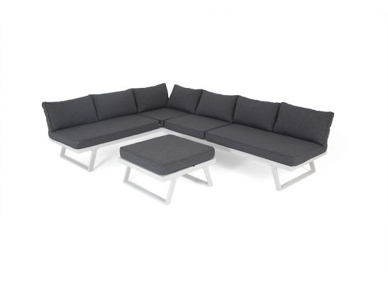 "Альпы" комплект-трансформер садовой мебели из алюминия (угловой диван, столик) с подушками в Ростове-на-Дону