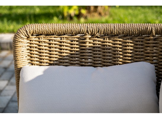 "Аликанте" лаунж-зона из искусственного ротанга, цвет соломенный в Ростове-на-Дону "Аликанте" лаунж-зона из искусственного ротанга, цвет соломенный в Ростове-на-Дону