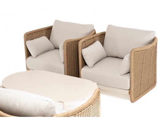 "Аликанте" лаунж-зона из искусственного ротанга, цвет соломенный в Ростове-на-Дону "Аликанте" лаунж-зона из искусственного ротанга, цвет соломенный в Ростове-на-Дону