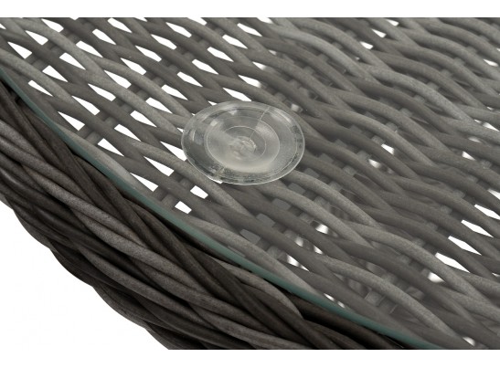 "Алиса" кофейный комплект из искусственного ротанга, цвет графит в Ростове-на-Дону "Алиса" кофейный комплект из искусственного ротанга, цвет графит в Ростове-на-Дону