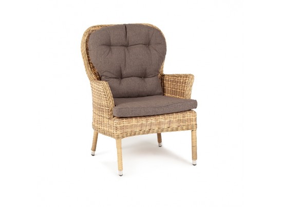 "Алиса" кресло плетеное, цвет соломенный в Ростове-на-Дону