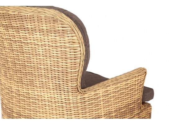 "Алиса" кресло плетеное, цвет соломенный в Ростове-на-Дону