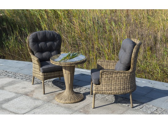 "Алиса" кресло плетеное, цвет соломенный в Ростове-на-Дону