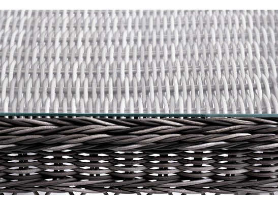 "Асти" лаунж-зона из искусственного ротанга на 4 персоны, цвет графит в Ростове-на-Дону