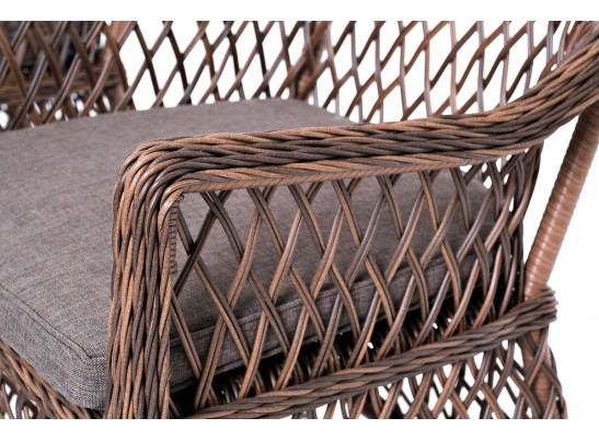 "Асти" лаунж-зона из искусственного ротанга на 4 персоны, цвет коричневый в Ростове-на-Дону "Асти" лаунж-зона из искусственного ротанга на 4 персоны, цвет коричневый в Ростове-на-Дону