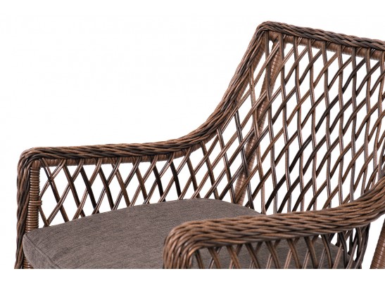 "Асти" лаунж-зона из искусственного ротанга на 4 персоны, цвет коричневый в Ростове-на-Дону "Асти" лаунж-зона из искусственного ротанга на 4 персоны, цвет коричневый в Ростове-на-Дону