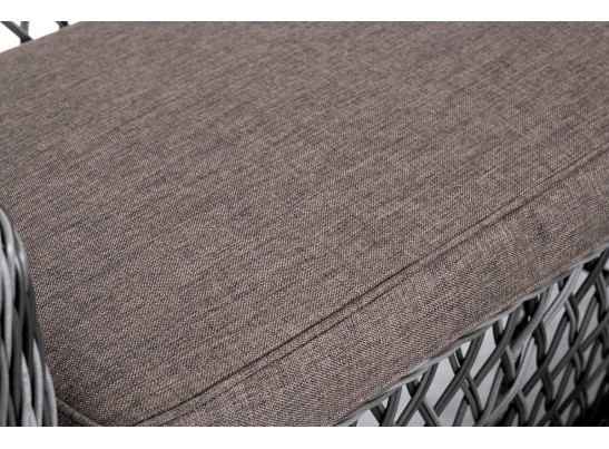 "Асти" лаунж-зона из искусственного ротанга на 6 персоны, цвет графит в Ростове-на-Дону