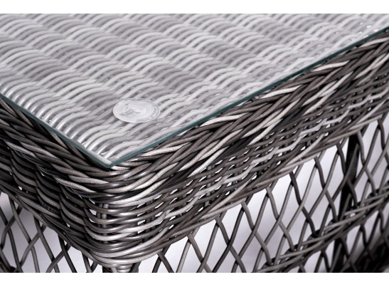 "Асти" лаунж-зона из искусственного ротанга на 6 персоны, цвет графит в Ростове-на-Дону